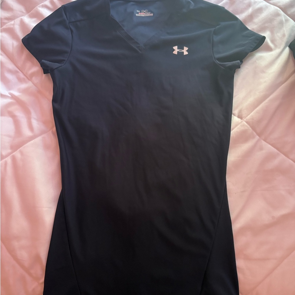 Under Armour Black Fitted Short Sleeve Tee